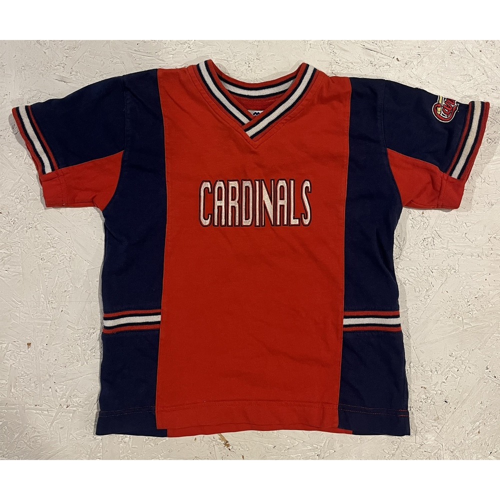 Vintage‎ Mighty Mac Sports St Louis Cardinals Shirt Youth Size 6 Boys Kids